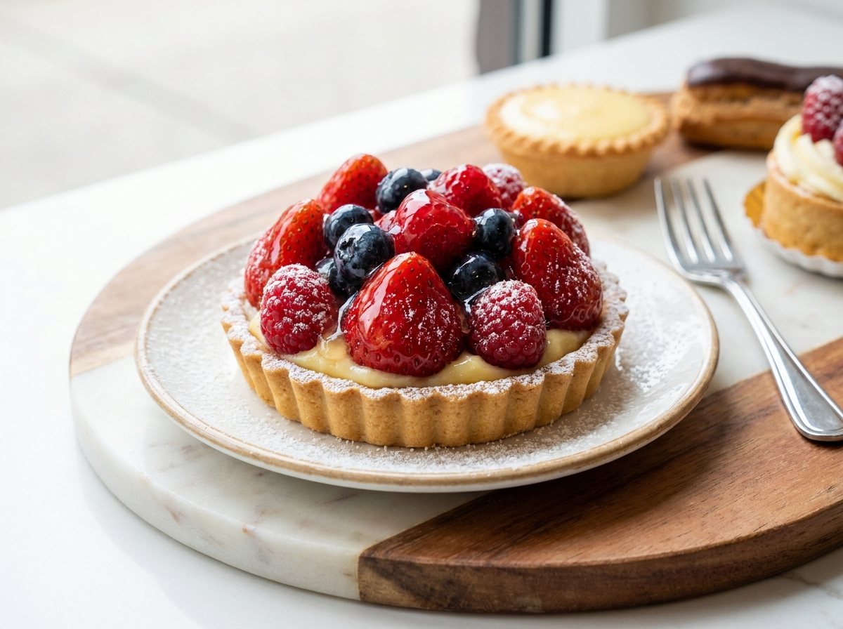 Tartaleta de frutos rojos